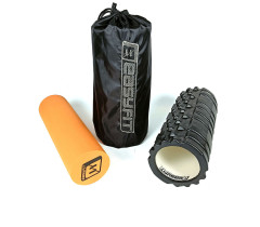 Масажний ролик EasyFit PRO Active 33 см подвійний
