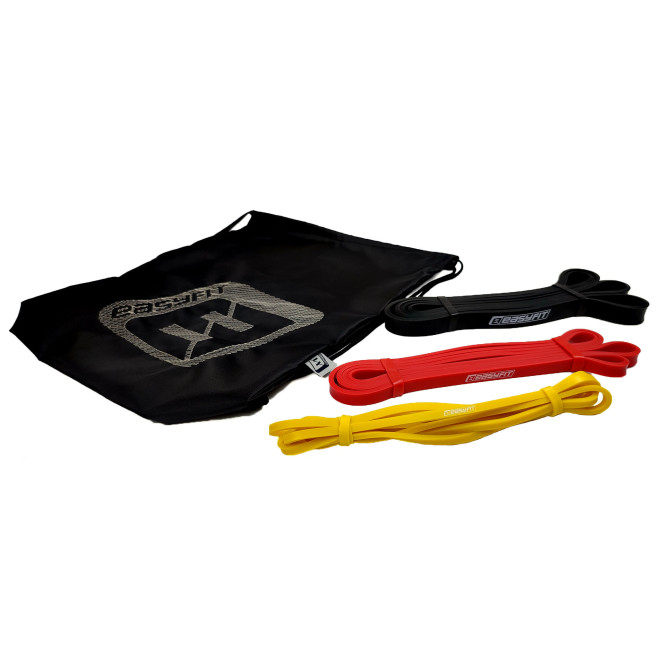 Резиновые петли EasyFit: набор 1-31 кг (3 шт)