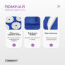 замовити масажний килимок Easyfit з подушкою (аплікатор Кузнєцова) синій з білим