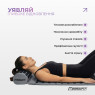 купити масажний килимок Easyfit з подушкою (аплікатор Кузнєцова) сірий з чорним