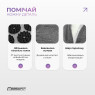 замовити масажний килимок Easyfit з подушкою (аплікатор Кузнєцова) сірий з чорним