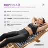 вартість на  масажний килимок Easyfit з подушкою (аплікатор Кузнєцова) сірий з чорним