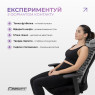 масажний килимок Easyfit з подушкою (аплікатор Кузнєцова) сірий з чорним