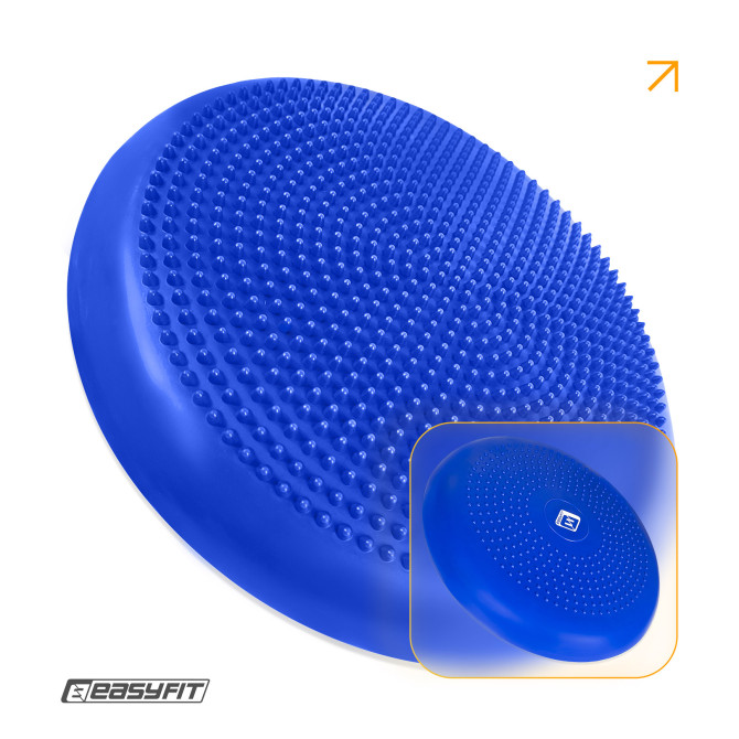 Балансировочная подушка массажная EasyFit Balance Cushion-A синяя
