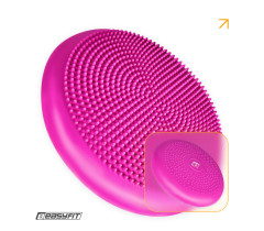 Балансувальна подушка масажна EasyFit Balance Cushion-A рожева