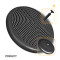 Балансувальна подушка масажна EasyFit Balance Cushion-A чорна + насос