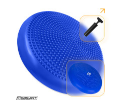 Балансувальна подушка масажна EasyFit Balance Cushion-A синя + насос