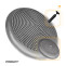 Балансувальна подушка масажна EasyFit Balance Cushion-A сіра + насос