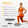 купити оптом балансувальна подушка масажна EasyFit Balance Cushion-A сіра + насос