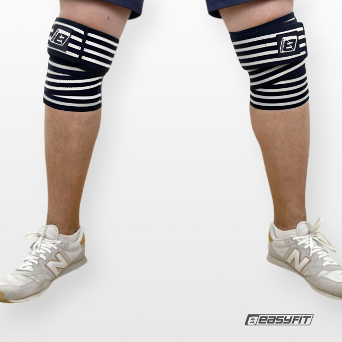 купити бинт для присідань EasyFit фіксатор колінного суглоба