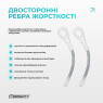 купити недорого бандаж (наколінник) ортопедичний для колінного суглоба з ребрами жорсткості та силіконовою вставкою (сірий). Розмір L