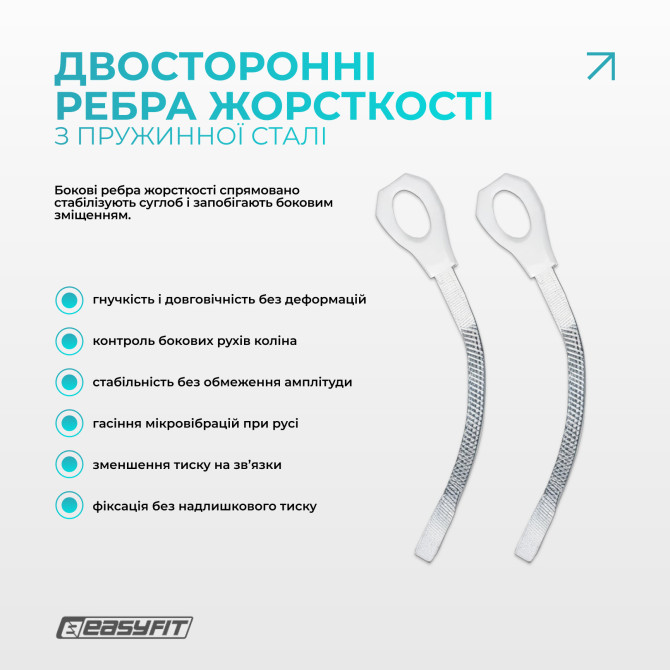 цена бандаж (фиксатор) коленного сустава с ребрами жесткости и силиконовой вставкой. Размер L