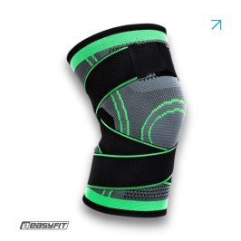 Компрессионный наколенник  EasyFit с ремнями (L)