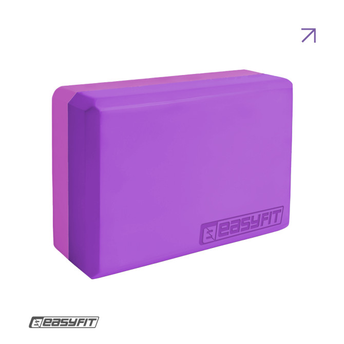 Блок для йоги EasyFit Polarity (рadma)