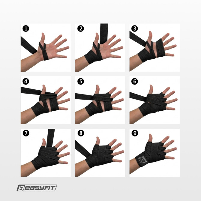 заказать бинты для бокса EasyFit FlexWrap
