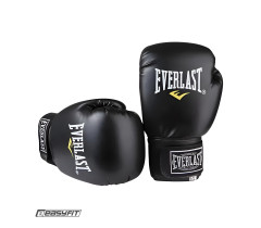 Боксерські рукавички Everlast 6 унцій (6 oz) чорні