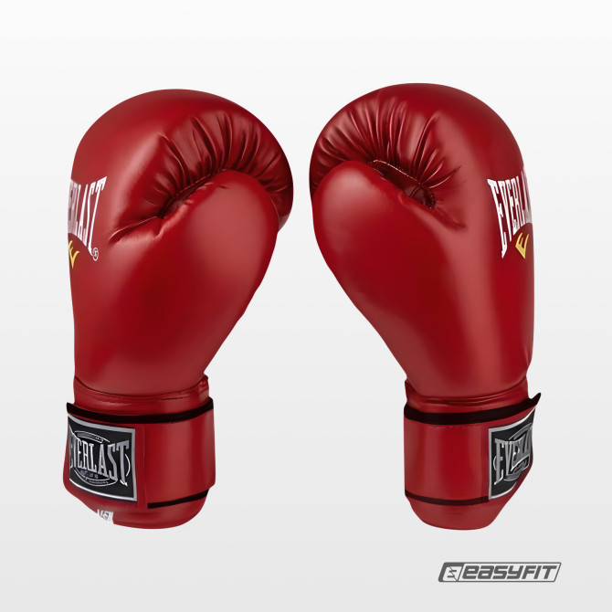 заказать боксерские перчатки Everlast 6 унций (6 oz) красный
