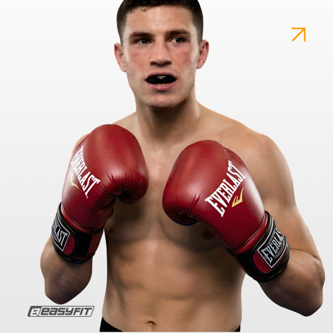 цена боксерские перчатки Everlast 6 унций (6 oz) красный