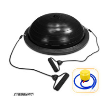 Балансировочная платформа EasyFit BOSU 60 см черная