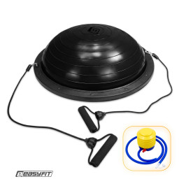 Балансировочная платформа EasyFit BOSU 60 см черная