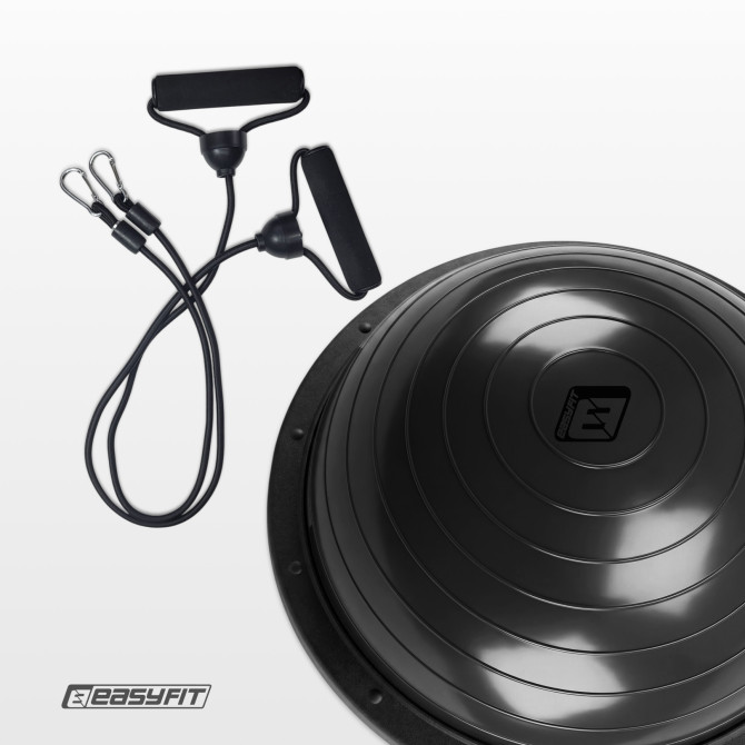купити балансувальна платформа EasyFit BOSU 60 см чорна