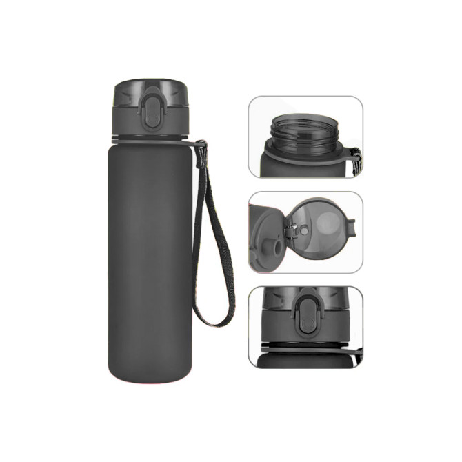 купить бутылку для воды EasyFit AquaFlow 800 мл (черная)