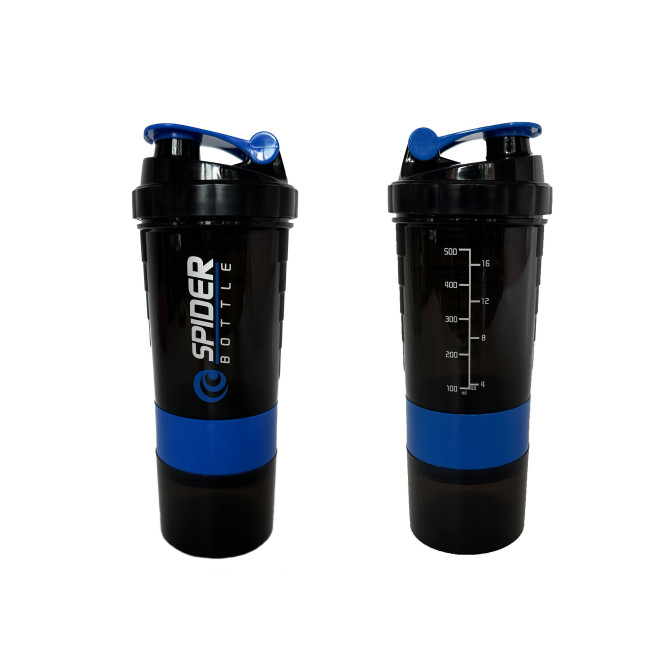 шейкер спортивный EasyFit Spider 0,5 л синий