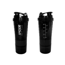 Шейкер спортивний EasyFit Spider 0,5 л Чорний