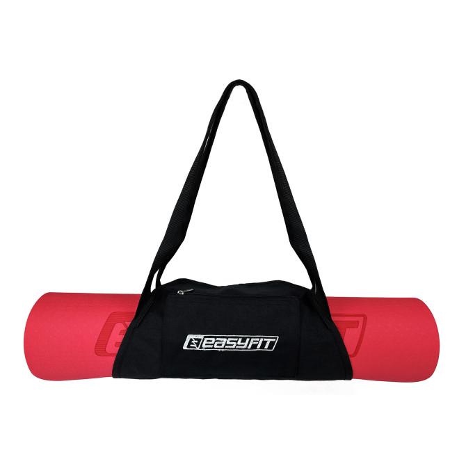 Сумка-переноска EasyFit для йога-коврика черная: купить в Киеве и Днепре, Одессе и Черноморске, Харькове и Кременчуге, Сумах и Чернигове, Херсоне и Новой Каховке