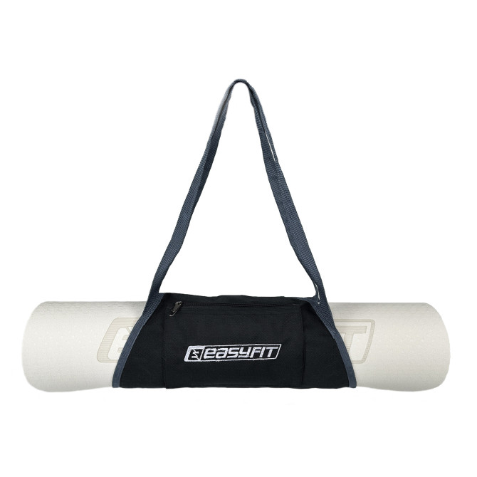 Сумка-переноска EasyFit для йога-коврика серая: купить в Киеве и Днепре, Одессе и Черноморске, Харькове и Кременчуге, Сумах и Чернигове, Херсоне и Новой Каховке