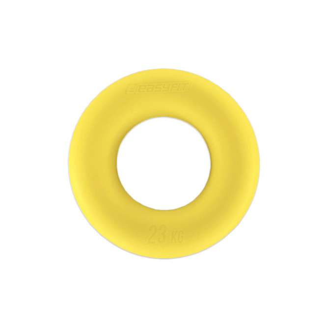 купить эспандер кистевой кольцо EasyFit Ring 23 кг желтый
