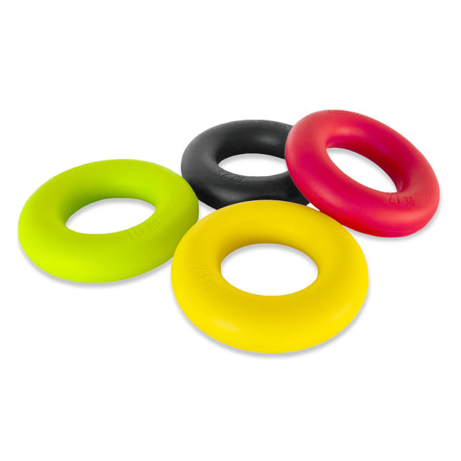цена эспандер кистевой кольцо EasyFit Ring 23 кг желтый