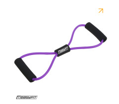 Еспандер EasyFit вісімка трубчастий фіолетовий