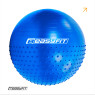 Фитбол 85 см EasyFit Hybrid синий (фитбол полумассажный)