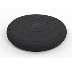 Балансировочная массажная подушка гладкая EasyFit Balance Cushion Черный