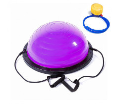 Балансувальна платформа EasyFit BOSU 60 см Фіолетовий