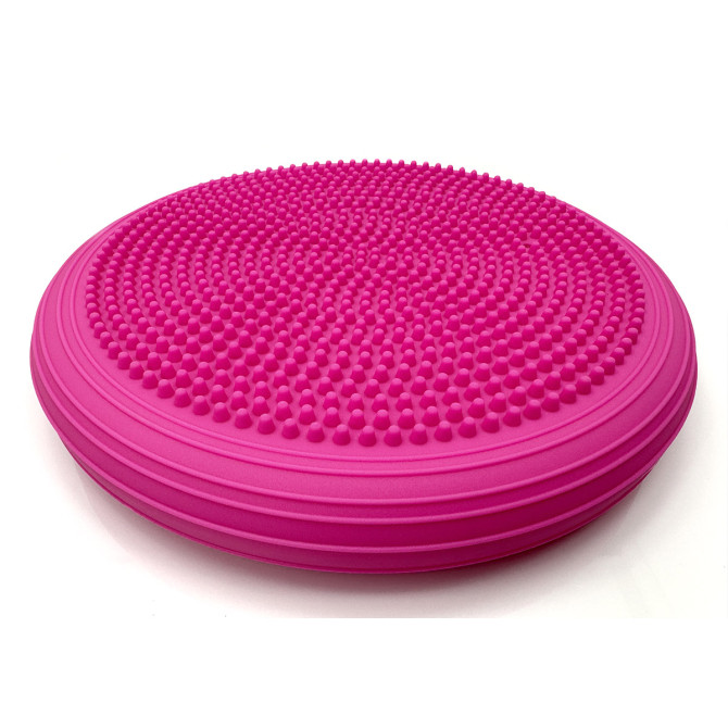 цена  балансировочную подушку массажную EasyFit Cushion-2 розовая