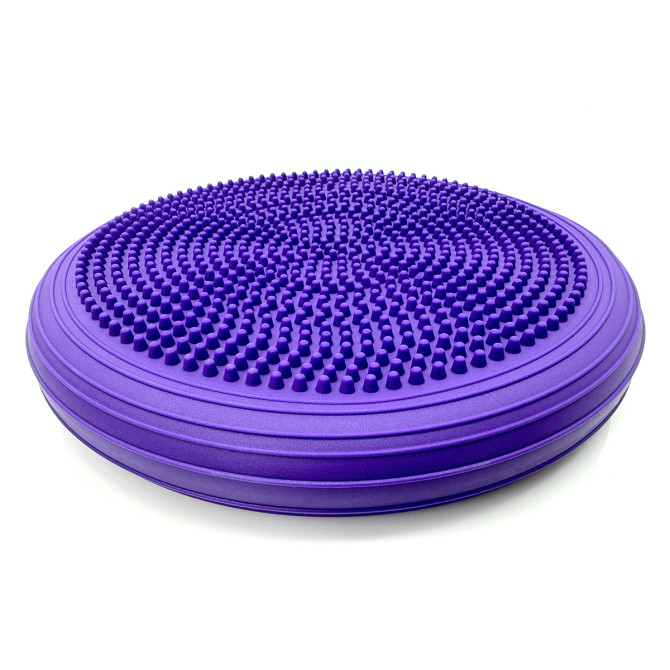 цена  балансировочную подушку массажную EasyFit Cushion-2 фиолетовая