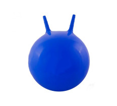 Мяч для фитнеса EasyFit 45 см с рожками синий