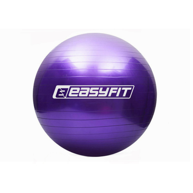 мяч для фитнеса EasyFit 85 см фиолетовый
