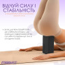 купити блок для йоги EasyFit EVA чорний