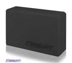Блок для йоги EasyFit EVA Чорний