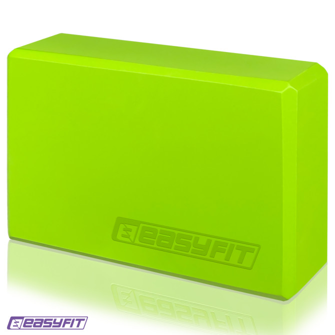 блок для йоги EasyFit EVA салатовий