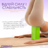 купити блок для йоги EasyFit EVA салатовий