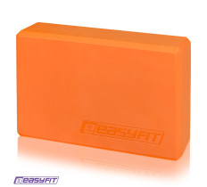 Блок для йоги EasyFit EVA Оранжевый