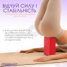 купить блок для йоги EasyFit EVA Красный