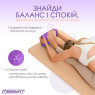 швидка доставка блока для йоги EasyFit EVA фіолетовий