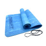 коврик для йоги и фитнеса EasyFit PER Premium Mat 8 мм синий