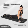 швидка доставка килимок для йоги та фітнесу EasyFit NBR 10 мм чорний