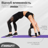 купити килимок для йоги та фітнесу EasyFit NBR 10 мм фіолетовий